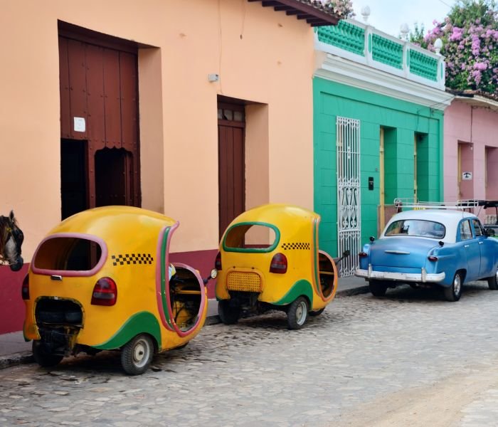 Taxis colectivos Cuba